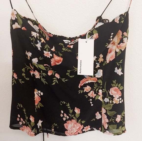 NWT REFORMATION "Liza" sleevless top - Picture 7 of 11